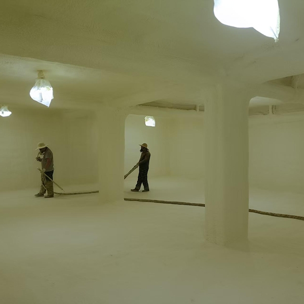 聚氨酯喷涂发泡保温隔热工程案例